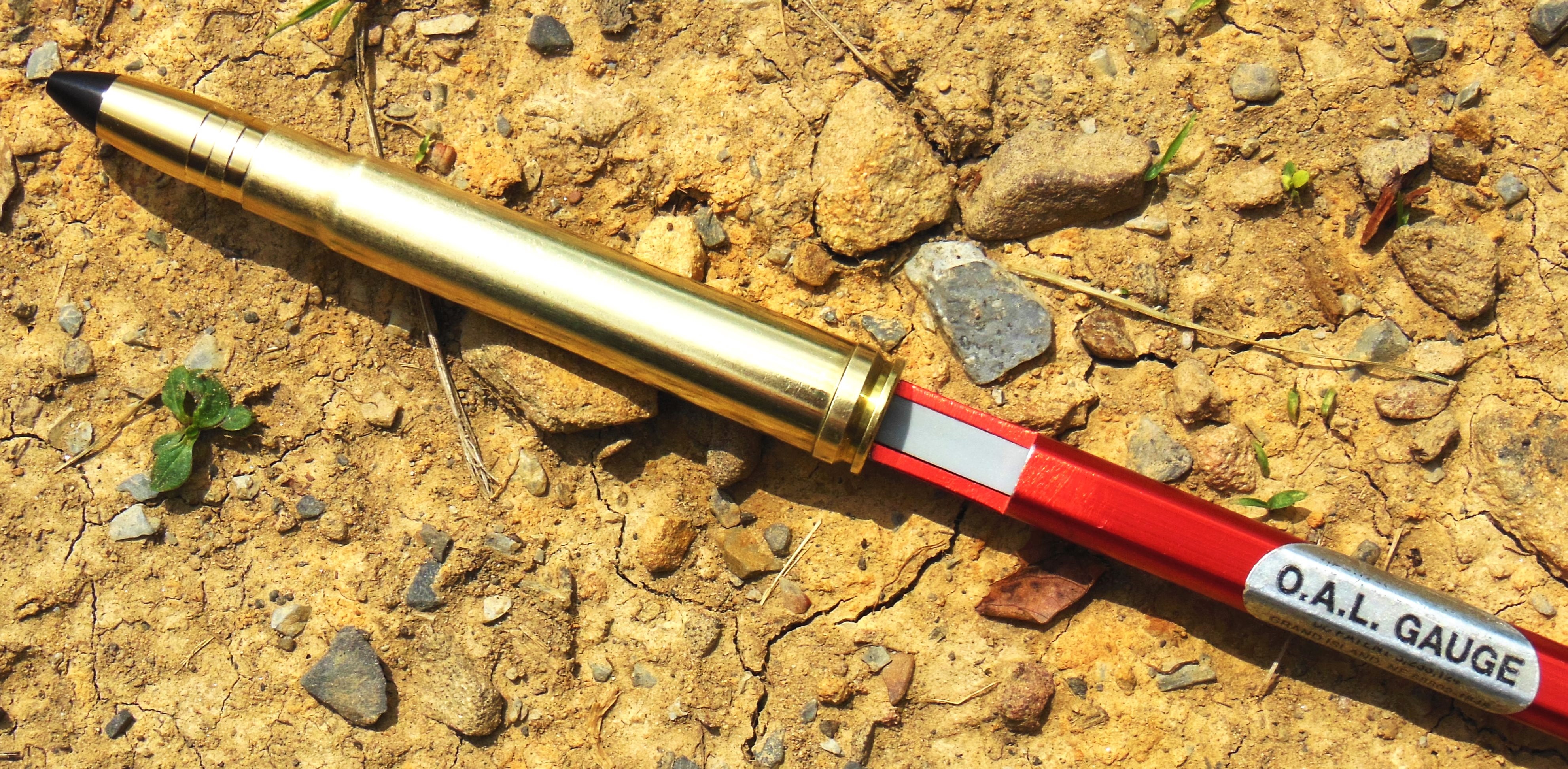 Hornady's L-N-L  O.A.L. Gauge helps to determine length to touch rifling with a given bullet